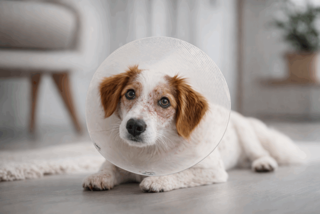 Dog can be seen with some symptoms of Sarcoptic mange